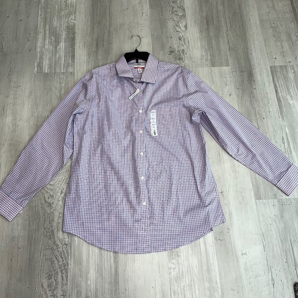 NWT men’s dress shirt size 17 34/35